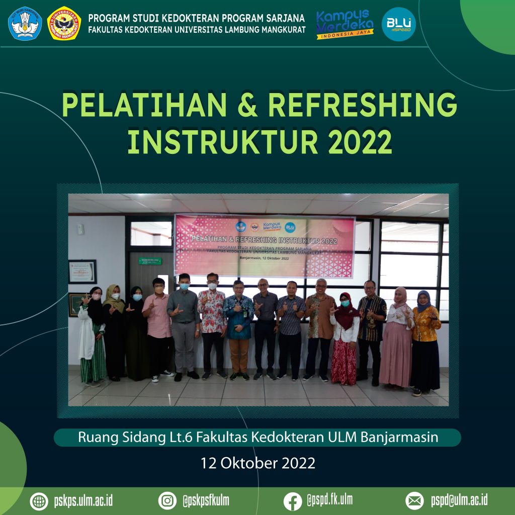 PSKPS Menggelar Pelatihan & Instruktur 2022 – Kedokteran Program ...